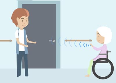 Automatisk døroplåsning og demenssikring i én og samme løsning