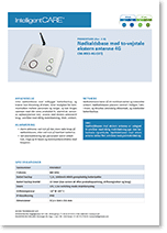 Nødkaldsbase med ekstern antenne