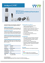 Produktark Alarmtryk / Overfaldstryk / Vandrealarm